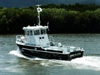 Aluminium Workboat 22 built for Army and Navy